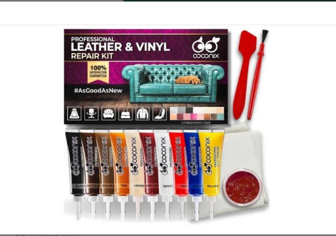 Coconix vinyl leather repair kit peeling sofa